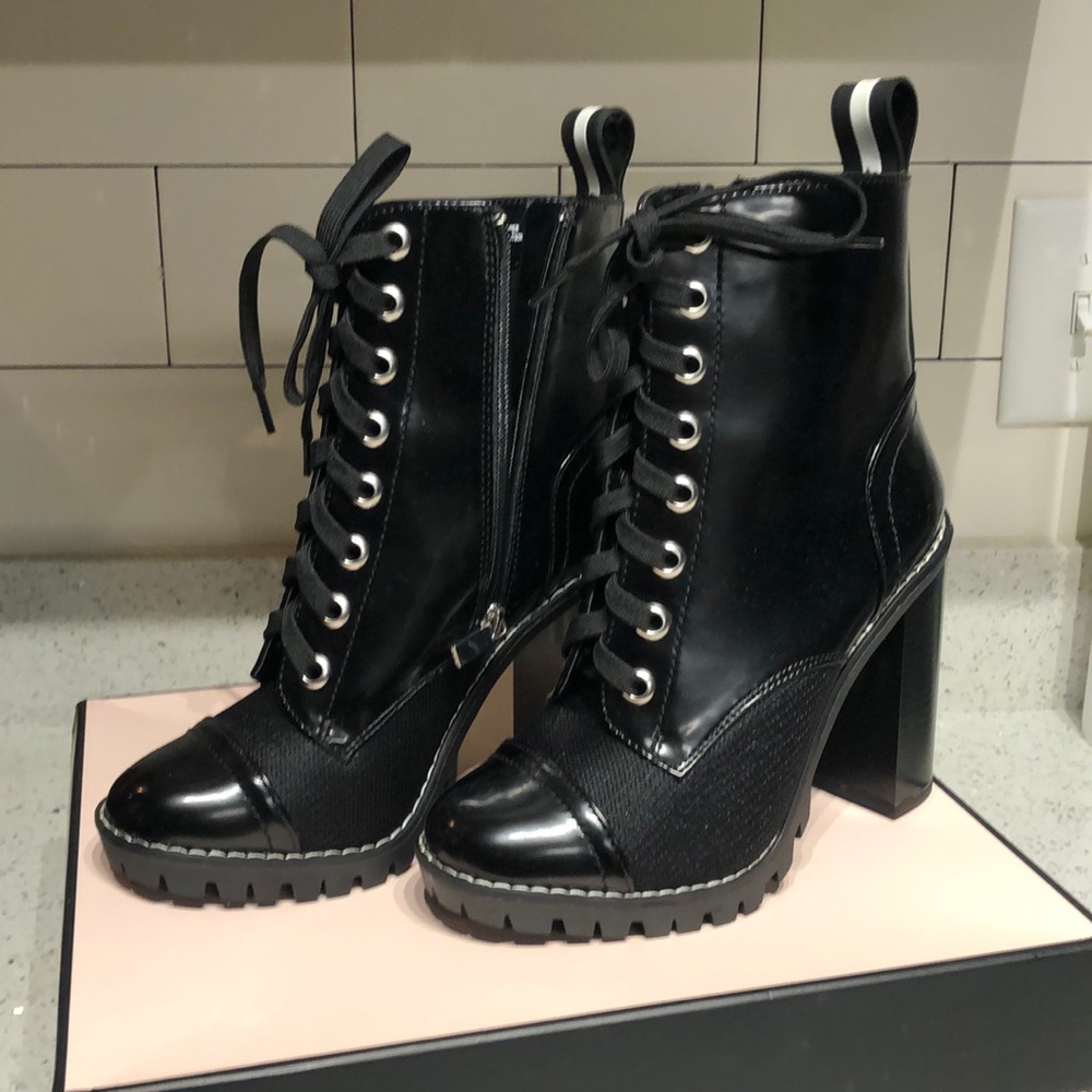 Lug sole boots
